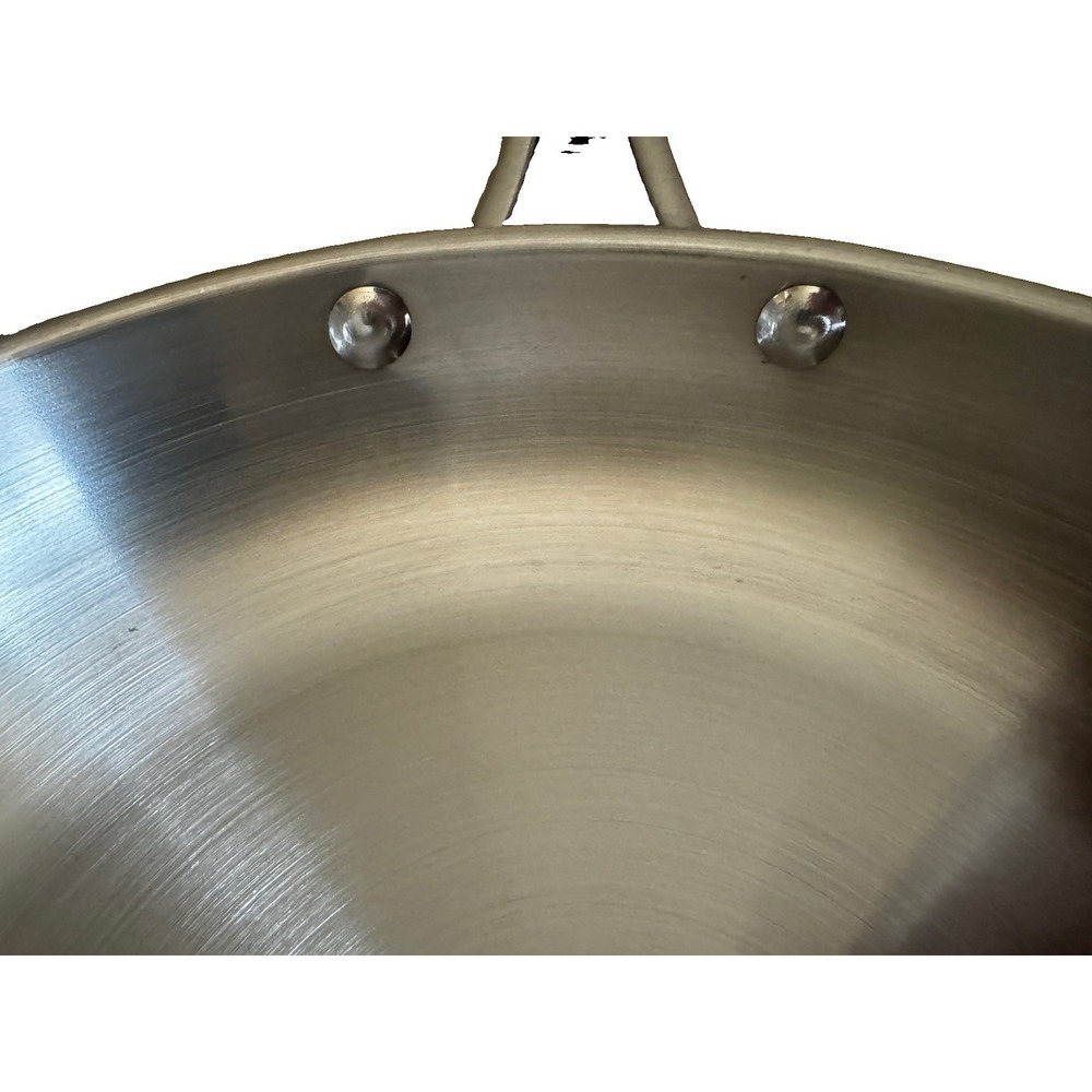 Calphalon 1390 10" Stainless Steel Frying Pan Skillet w Glass Lid Induction - Picture 6 of 12